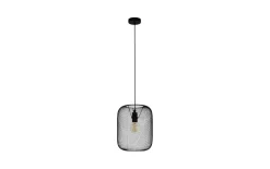 Pendelleuchte Wrington, schwarz, 30 cm