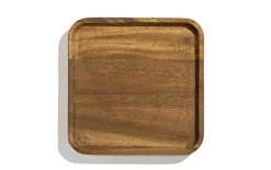 Platte-oval, holz, 25 cm