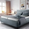Polsterbett Melodie Flex, blau, 180 x 200 cm