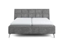 Polsterbett Nivora, steel