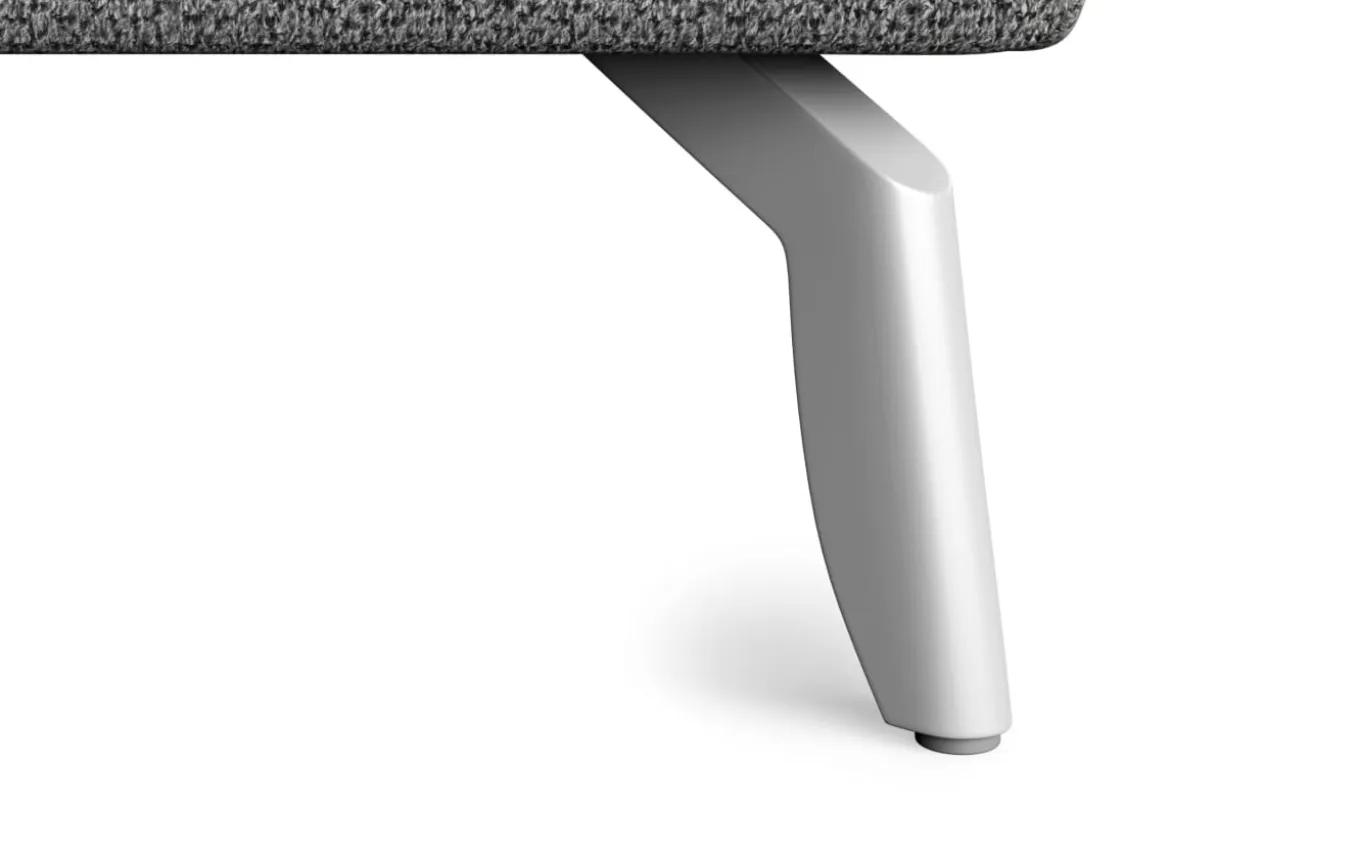 Polsterbett Nivora, steel