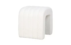Pouf Colma, weiß