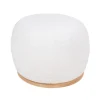 Pouf Manhattan, weiß