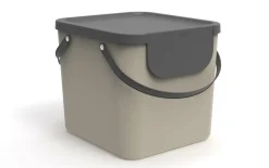 Recycling Müllsystem Albula in cappuccino, 40 L