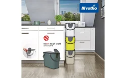Recycling Müllsystem Albula in mistletoe weiß, 25 l