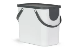 Recycling Müllsystem Albula in mistletoe weiß, 25 l