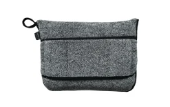 Reisedecke bugatti, anthrazit, inkl. Reisetasche