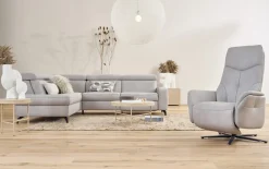 Relaxsessel 9566, asche, inkl. Funktionen