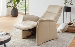 Relaxsessel Casio Relax, pearl, inkl. Körperdruck Verstellung
