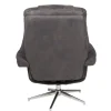 Relaxsessel mit Hocker Burnaby, anthrazit, inkl. Relaxfunktion