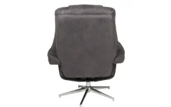 Relaxsessel mit Hocker Burnaby, anthrazit, inkl. Relaxfunktion