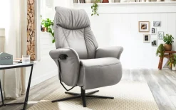 Relaxsessel Seron, grau, inkl. Funktionen