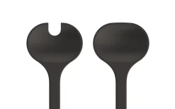 Salatbesteck Silueta, black, 2-teilig