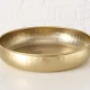 Schale Arietta, goldfarbig