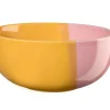 Schale Joy, gelb/rosa, 15,5 cm