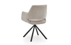 Schalensessel Tario, beige, inkl. 180° Drehfunktion