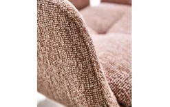 Schalen-Sessel Virello, rose/beige
