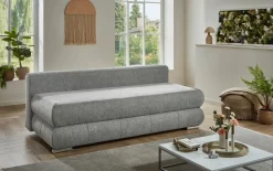 Schlafsofa Borna, grau, inkl. Kissen
