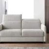 Schlafsofa Florenz, beige, inkl. Kopfteilverstellung