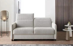 Schlafsofa Florenz, beige, inkl. Kopfteilverstellung