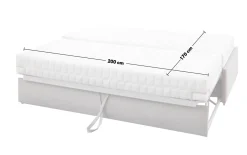 Schlafsofa Twin, grau, 170 x 200 cm