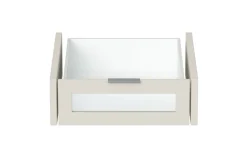 Schmaler Innenschubkasten mit Glasfenster, klein, für Jutzler-Schränke, Breite 48 cm