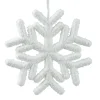 Schneeflocke, weiß, 20 cm