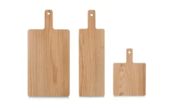 Schneide-/Servierbrett, hellbraun, 33 x 23 x 1,5 cm