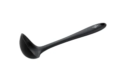 Schöpflöffel in schwarz, 28 cm