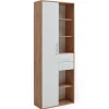 Schrank Pronto, Artisan Eiche-Nachbildung/weiß