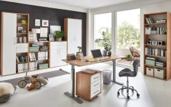 Schrank Pronto, Artisan Eiche-Nachbildung/weiß