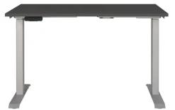 Schreibtisch GW-JET, graphit/silberfarbig