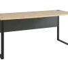 Schreibtisch Memphis, Artisan Eiche/schwarz