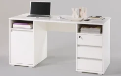 Schreibtisch Primus 2, weiß matt