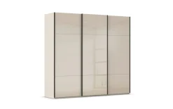 Schwebetürenschrank Contido, champagner, 242 x 223 cm