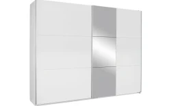 Schwebetürenschrank Kronach, alpinweiß, 261 x 210 cm
