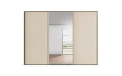 Schwebetürenschrank Taro, champagner, inkl. Passepartout