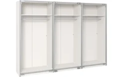 Schwebetürenschrank Top Slideline, premiumweiß, 303 x 236 cm