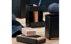 Seifenschale Cube, schwarz