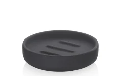 Seifenschale Sana, schwarz, 11,5 cm