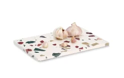 Servier-/Schneideplatte Terrazzo, bunt, 30 x 20 cm