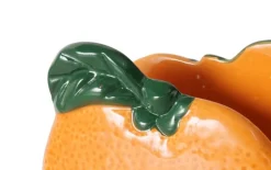 Serviettenhalter Orange, orange/grün