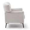 Sessel Amadeo, silber/beige