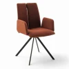 Sessel Claas, rostfarbig