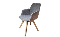 Sessel Honey Plus, grau/stone