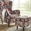 Sessel Olivia, Rosenmuster