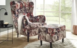 Sessel Olivia, Rosenmuster