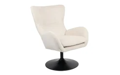 Sessel Samos LS, beige, inkl. 360° Drehfunktion