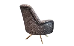 Sessel Singapur, anthrazit, 360° drehbar