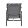 Sessel Sondrino, silber/hellgrau
